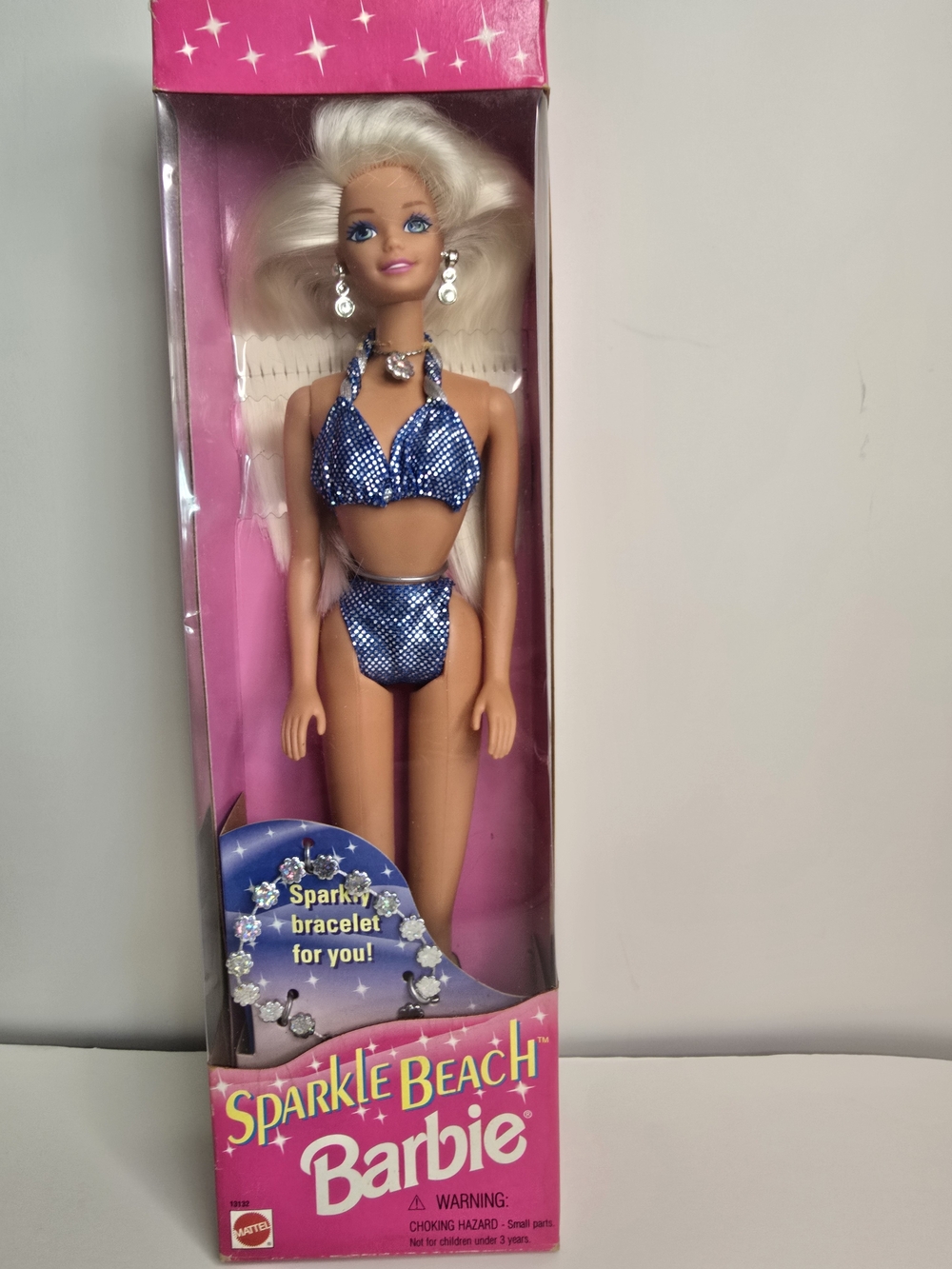 Barbie Sparkle Beach Blond Doll - Mattel